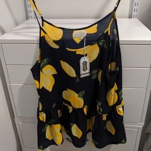 Lemon Summer Tank